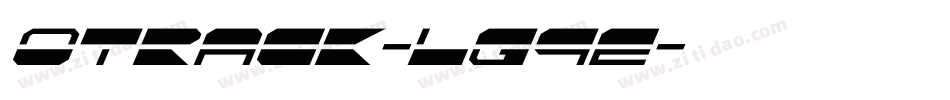 Otrack-lG9e字体转换