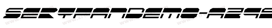 SeryfanDemo-aZ9E字体转换