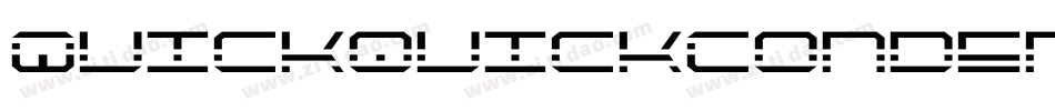 QuickquickCondensed-LM5W字体转换