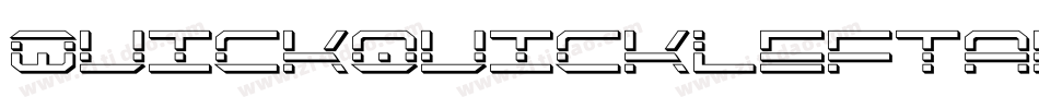 QuickquickLeftalic-Ov56字体转换