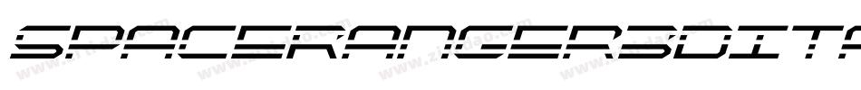 SpaceRanger3DItalic-Z3JK字体转换