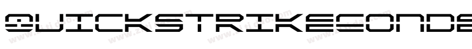QuickstrikeCondensedItalic-1WO0字体转换