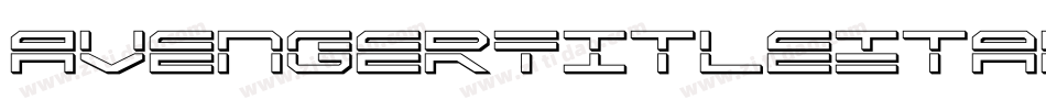 AvengerTitleItalic-gVDq字体转换