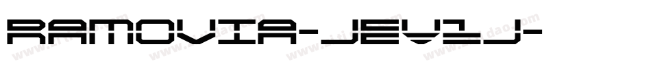 Ramovia-jEV1j字体转换