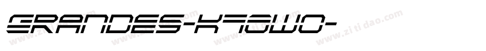 Grandes-K70wo字体转换 Grandes-K70wo字体转换
