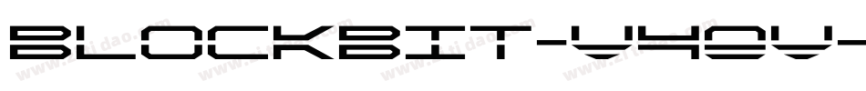 Blockbit-V4OV字体转换