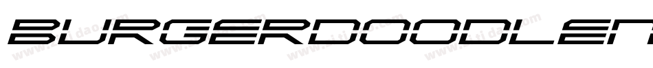 Burgerdoodlenf-r84B字体转换