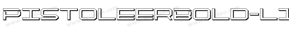 PistoleerBold-l17D字体转换