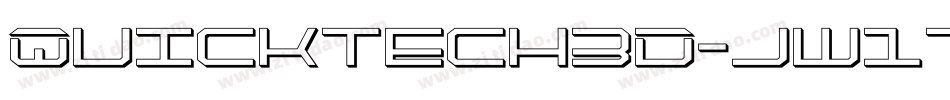 Quicktech3D-jw17字体转换