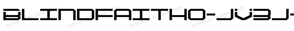 Blindfaitho-jV3j字体转换 Blindfaitho-jV3j字体转换