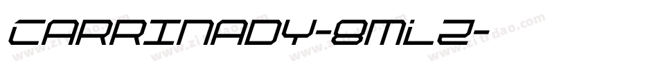 Carrinady-8mLz字体转换