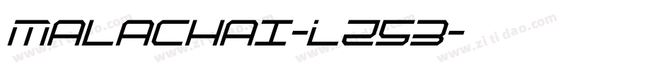 Malachai-Lz53字体转换 Malachai-Lz53字体转换