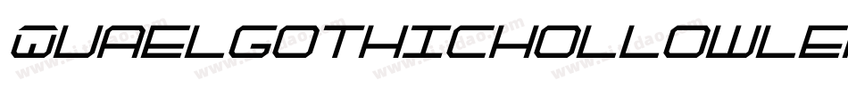 Quaelgothichollowleftycondensed-ZGLz字体转换