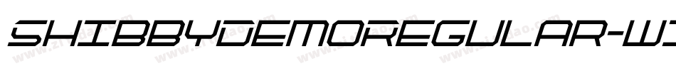ShibbyDemoRegular-w11Lz字体转换 ShibbyDemoRegular-w11Lz字体转换