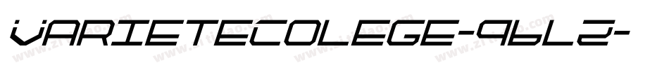 VarieteColege-96lZ字体转换