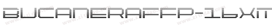 BucaneraFfp-16xM字体转换