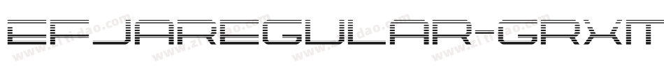 EfjaRegular-GrXm字体转换