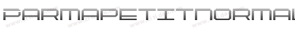 Parmapetitnormal-eMXm字体转换 Parmapetitnormal-eMXm字体转换