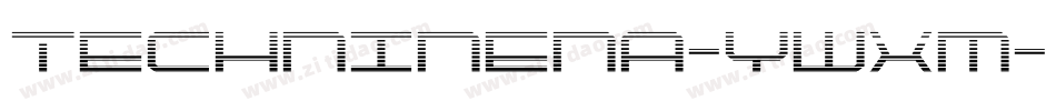 Techninena-ywXm字体转换