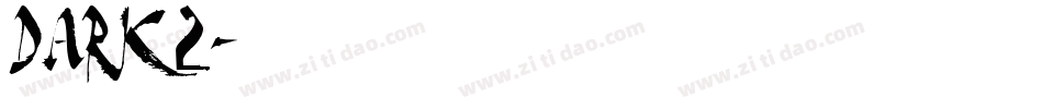 DARK2字体转换