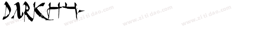 Darkh4字体转换