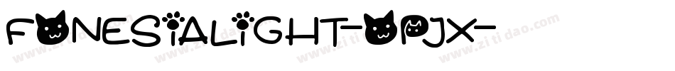 FonesiaLight-opJx字体转换