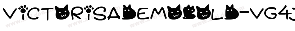 VictorisaDemoBold-VG4Jx字体转换