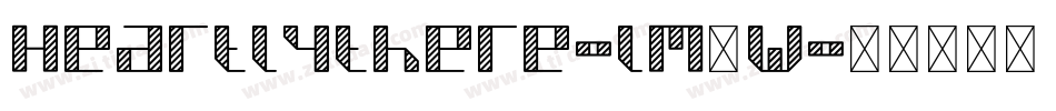 Heartlythere-lM2w字体转换 Heartlythere-lM2w字体转换