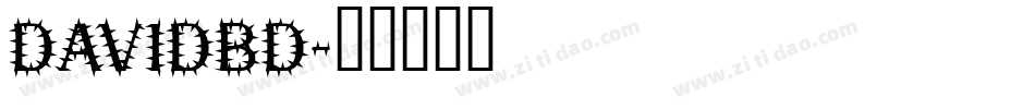 DAVIDBD字体转换