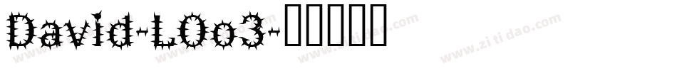 David-LOo3字体转换