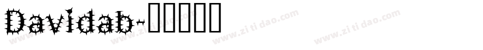 Davidab字体转换