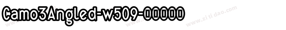 Camo3Angled-w5O9字体转换