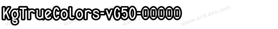 KgTrueColors-vG5O字体转换 KgTrueColors-vG5O字体转换