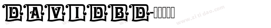 DAVIDBD字体转换