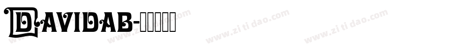 Davidab字体转换