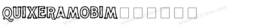 Quixeramobim字体转换