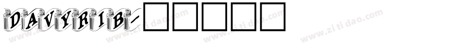 davyrib字体转换