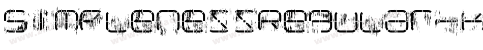SimplenessRegular-KRpy字体转换
