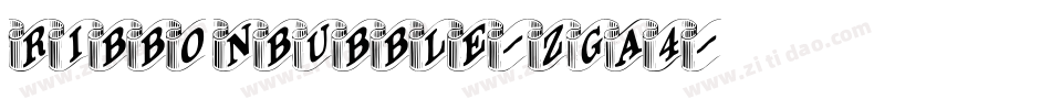 Ribbonbubble-zGa4字体转换