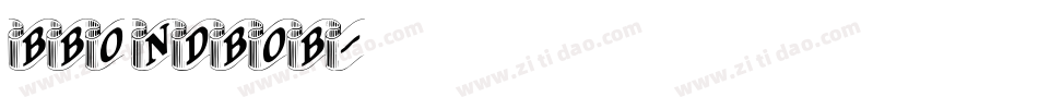 bbondbob字体转换