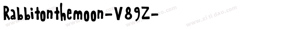 Rabbitonthemoon-V89Z字体转换
