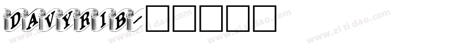 davyrib字体转换