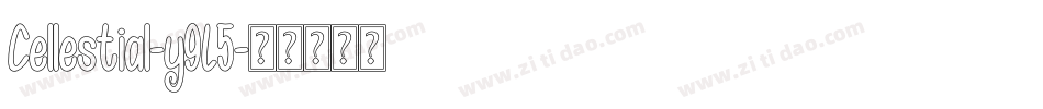 Cellestial-y9L5字体转换