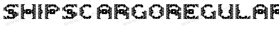 ShipsCargoRegular-1B3g字体转换