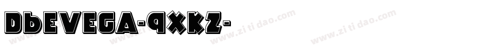 DbeVega-9xKZ字体转换