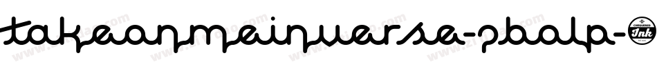 TakeOnMeInverse-7BOlP字体转换