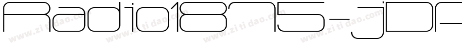 Radio1875-jDAO字体转换