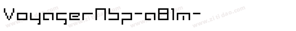 VoyagerNbp-a81m字体转换