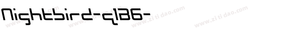 Nightbird-q1B6字体转换