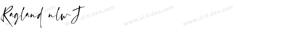 Ragland-nlwJ字体转换